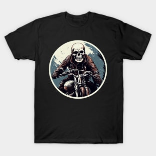 Cool Skeleton Motorcycle T-Shirt